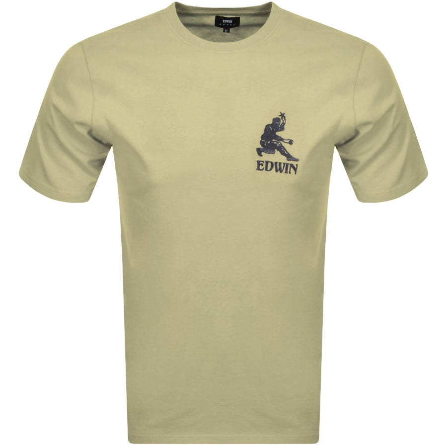 Alternative Image for ProductEdwin Shinobii Logo Short Sleeve T Shirt Khaki1